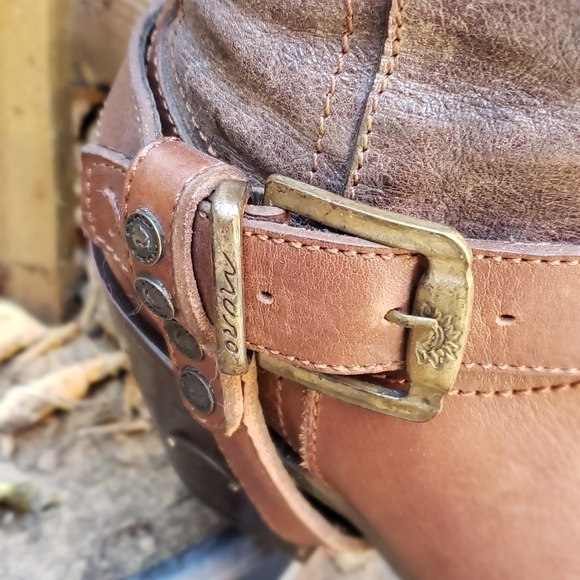 Muro distressed studded cowgirl Rodeo boots - Picture 4 of 10